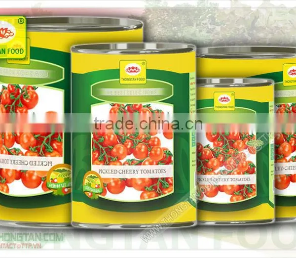 Canned Pickled Cherry Tomato With High Quality