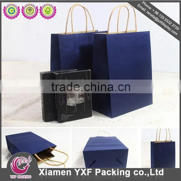 Twist Handle Bags Colored Black Handle Gift Bags photo-2