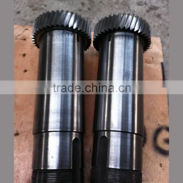 Machine Maintance Gear Shaft OEM Customized Circular Runout 0.01