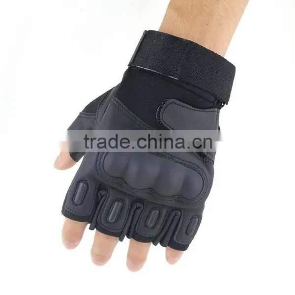 Cut Finger Olive Green Army Gloves photo-3