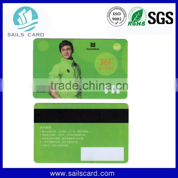 4 Color CMYK Printing Hico Magnetic Stripe PVC Card Quality Choice photo-5