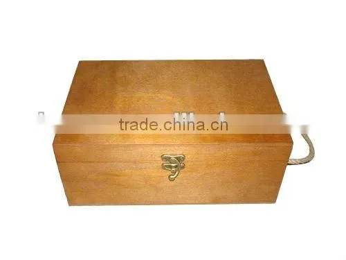 Hand Painted Wooden Tea Box