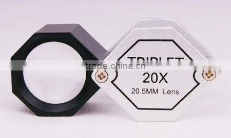 Jewelry Magnifier Pocket 20x20.5mm Magnifier Gem Magnifying Glass Loupe CE photo-3