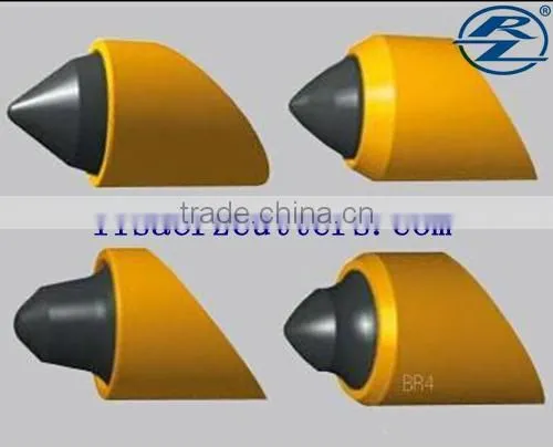 BR3 Tungsten Carbide Welding Teeth HDD Horizontal Directional Drill Bits for Back Reamer Trenching Bits photo-2