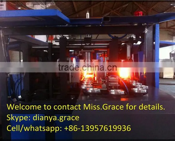 Hand Feeding Preform Automatic Blow Moulding Machine photo-3