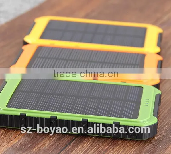 2016 New Model Solar Power Bank , Universal Portable Solar Power Bank With Dual Output photo-6