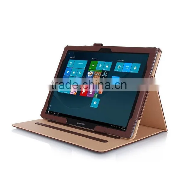 Multifunction Viewing Stand Leather Case for Samsung Galaxy Tab Pro S photo-2