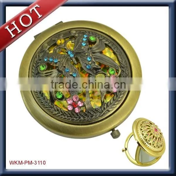 Custom Metal Logo for Vintage Hand Mirror photo-2