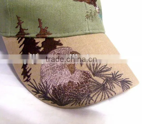 Men Eagle Caps and Hats Red Grey photo-2