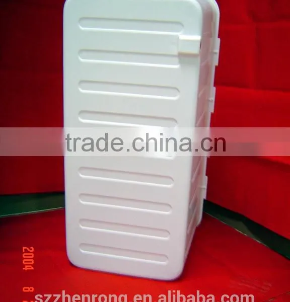 custom vacuum forming plastic refrigerator door shelf liner