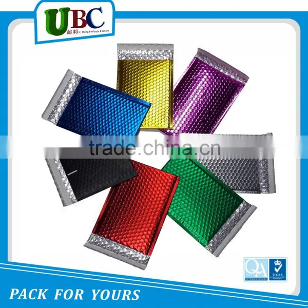 Pink Metallic Foil Bubble Mailer/Metallic Foil Bubble Mailers photo-2