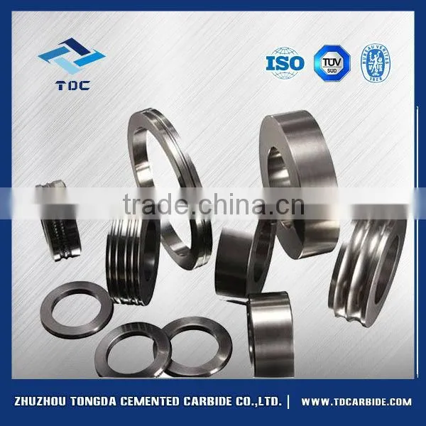 Non-standard tungsten carbide corrugated roll