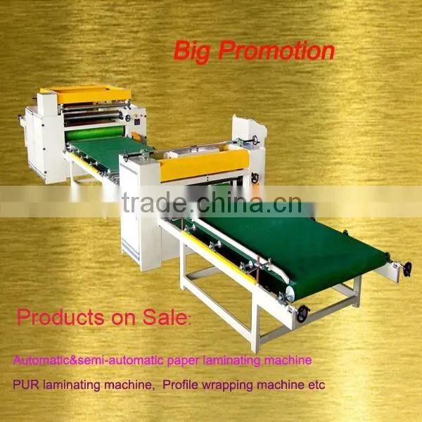 Promotion Machine Laminating Paper on Polystyrene Cornice