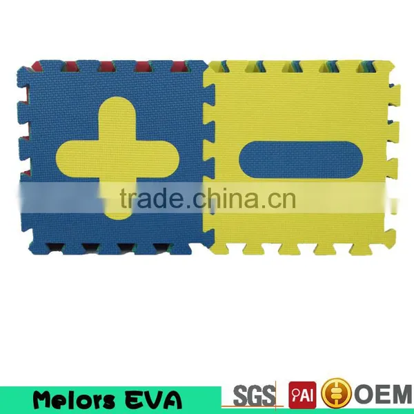 Melors Cartoon Portable Colorful Vivid Pattern Practic Playground Eva Foam Play Mat for Crawling Assembled Supplier photo-3