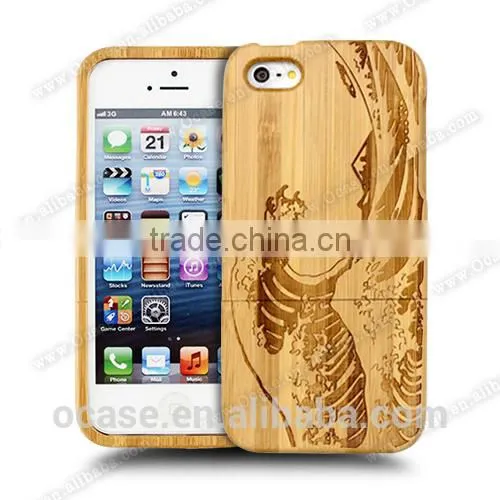 Bamboo Stylish Mobile Phone Back Cover for Iphone 5 Cover. photo-5