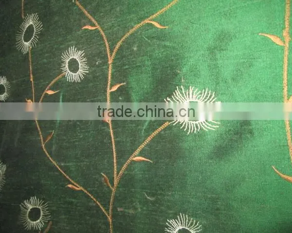 Fabrics for Many Textile Usage Embrodary Silk Fabric photo-2