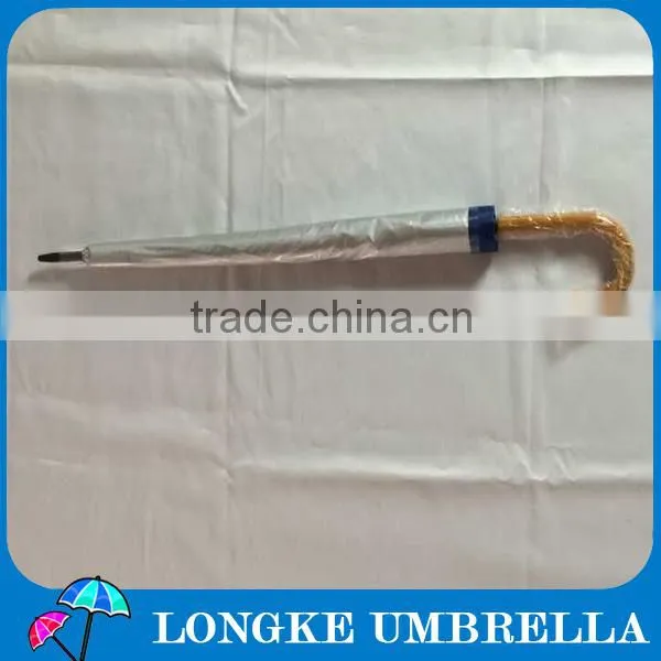 8 Panels Two Colors Auto Open Golf Umbrella photo-5