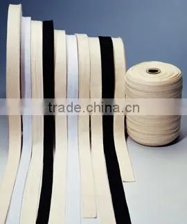 High Quality Wholesale100% Cotton Fabric Ribbon