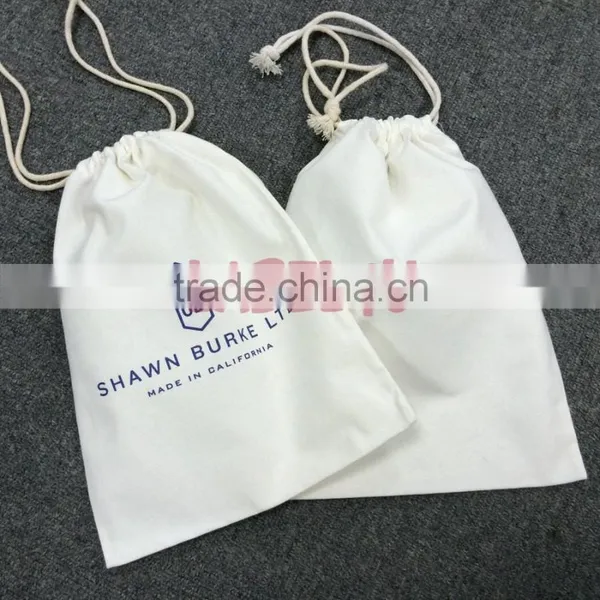 Cotton Fabric Bag With Drawstring Closure photo-5