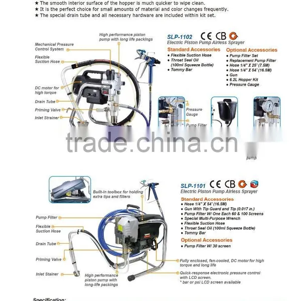 Electric Best Airless Paint Sprayer for Furniture photo-2