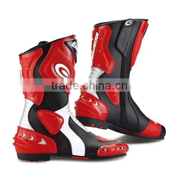 Racing Motorcycle Black Boots photo-3