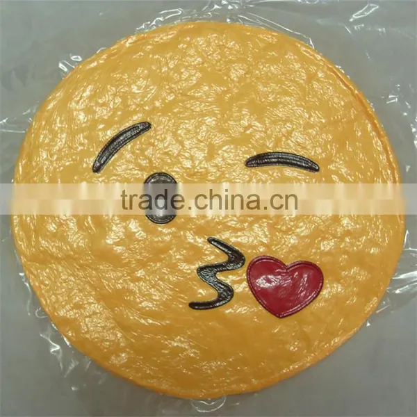 Best Selling Great Emoji Throw Pillow,smirk Face Cushion for Home photo-3