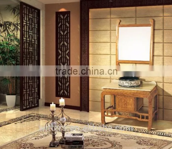 Classic Modern Mirror Bathroom Vanity Cabinet From China WTS829 photo-2