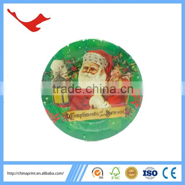 005 Round Paper Cheap Bulk Dinner Restaurant Plates photo-4