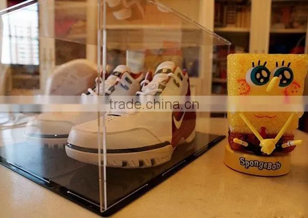 Customized Transparent Acrylic Sneakers Shoes Storage Box / Case for Exclusive Stores photo-2