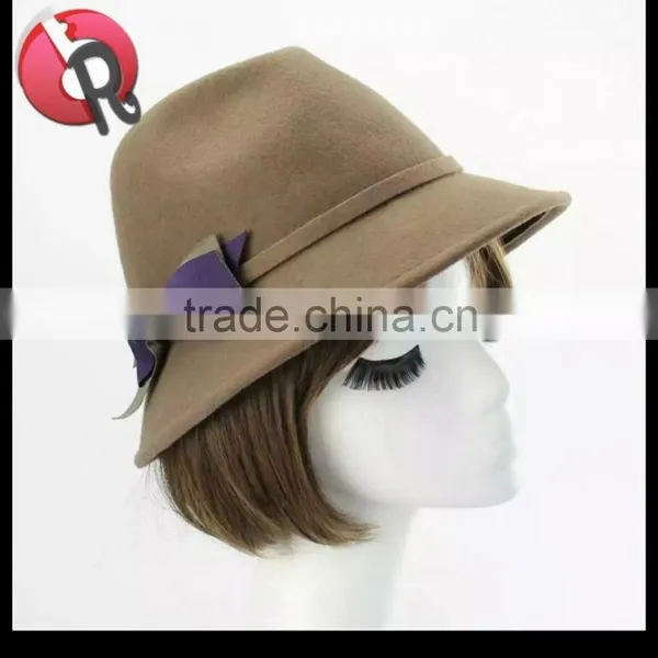 Adults Age Group and Female Gender Fedora Hat photo-3