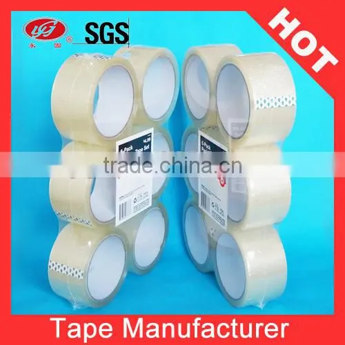 Very Clear Adhesive Tape Yellowish Tape for Packing OPP TAPE photo-6