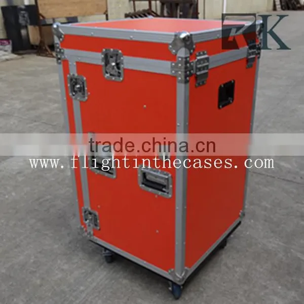 RK 4 Drawer Flight Case Red Plywood photo-2