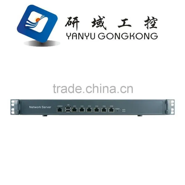 6 LAN 1U Atom D2550 Rackmount Networking Server With Bypass -1U280D_D25SL photo-3