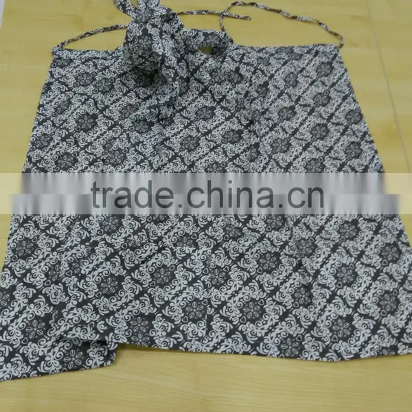 Custom Made Hooter Hider USA Fashion 100% Organic Cotton Plain Grey Printed Breastfeeding for Nursing Apron photo-4