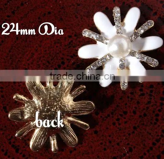 Floral Shape Shining Rhinestone Accessories DIY Accessories photo-3