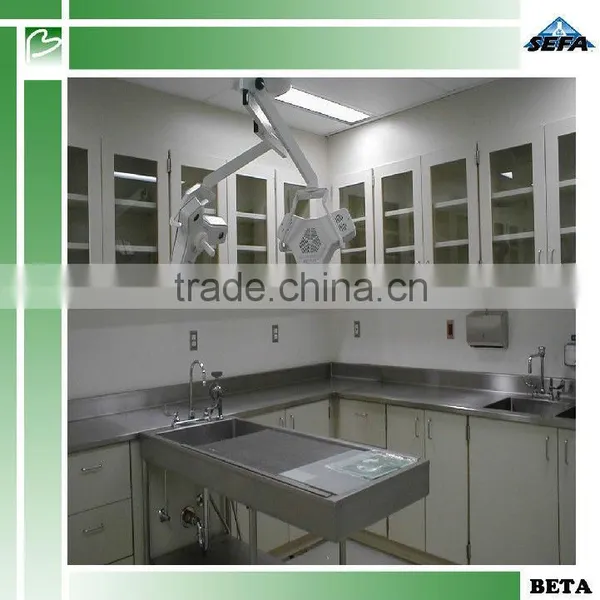 Easy Clean Stainless Steel Dental Laboratory Workbench With Reagent Shelf photo-4