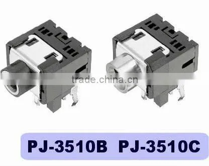 Female Earphone Jack Connectors PJ-3510B/3510C
