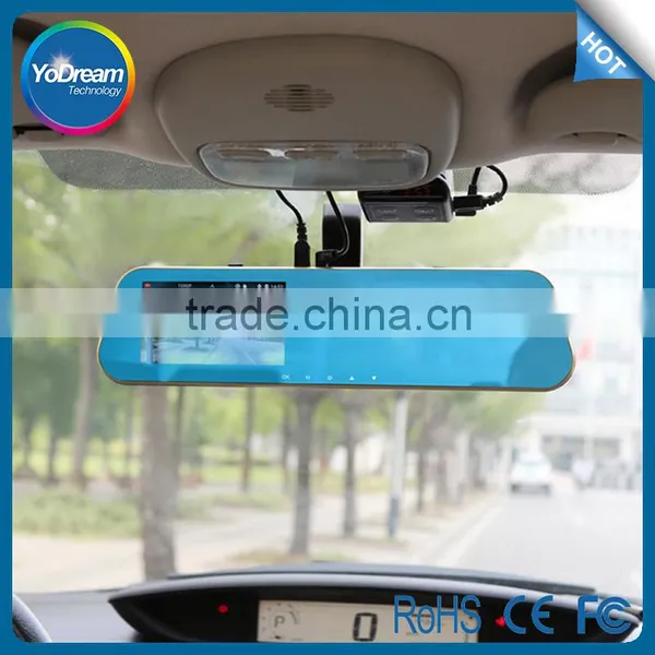 Double lens vehicle traveling data recorder
