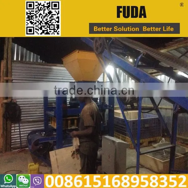 QT4-18 Hydraulic Concrete Ethiopia Brick Making Machine photo-2