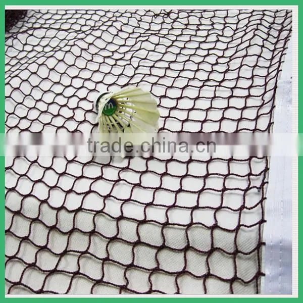 PE Badminton Net/ PP Badminton Netting/professional Badminton Net