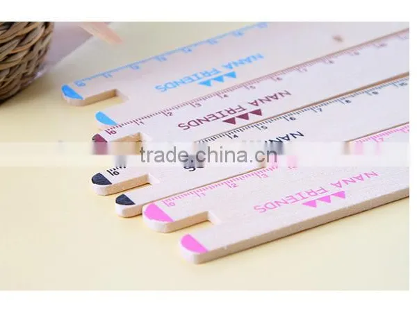 Hot Simple Cartoon Animal Shaped Wooden Students Ruler photo-4