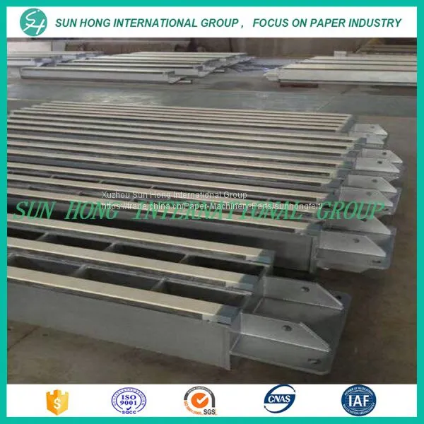Vacuum Suction Box of Dewatering Elements for Paper Machine
