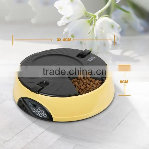 6 Meal Digital Remote Control Pet Feeder Smart Automatic Pet Feeder photo-6