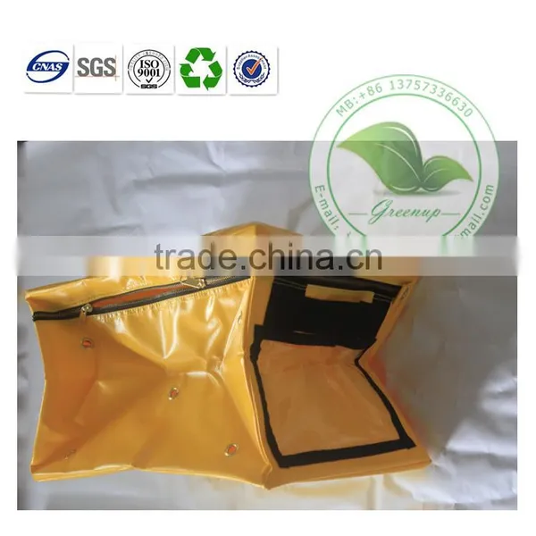 500D Blue Waterproof Fabric For Duffle Bag Making photo-2