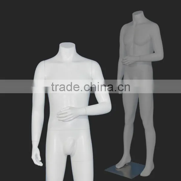 2016 Fashion Stand Male Headless Sitting Mannequin for Window Display photo-4