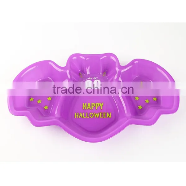 Plastic Halloween Decoration Bat Plate photo-2