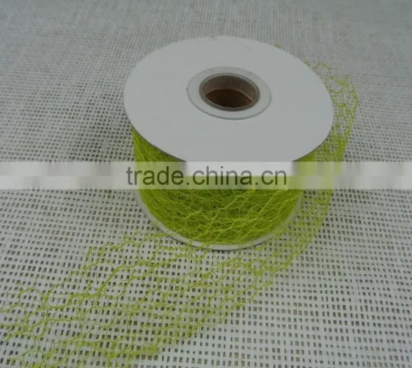 Hot Sale 100%polyester Types of Stone Mesh Fabric for Ribbon photo-2