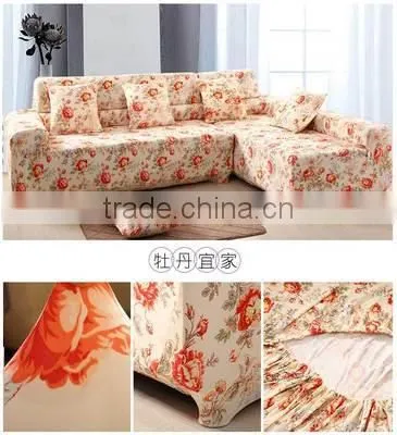 Wholesale Quality Four Season Elastc Fabric Protective Sofa Cover LQ-SC104 photo-3