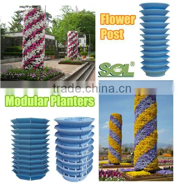 Vertical Garden Planters SOL Plastic From China Manufacture photo-4