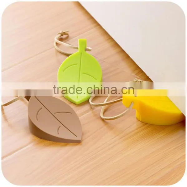 Silicone Door Stopper Protect Children's Hand Leaf-shaped Door Stopper photo-6